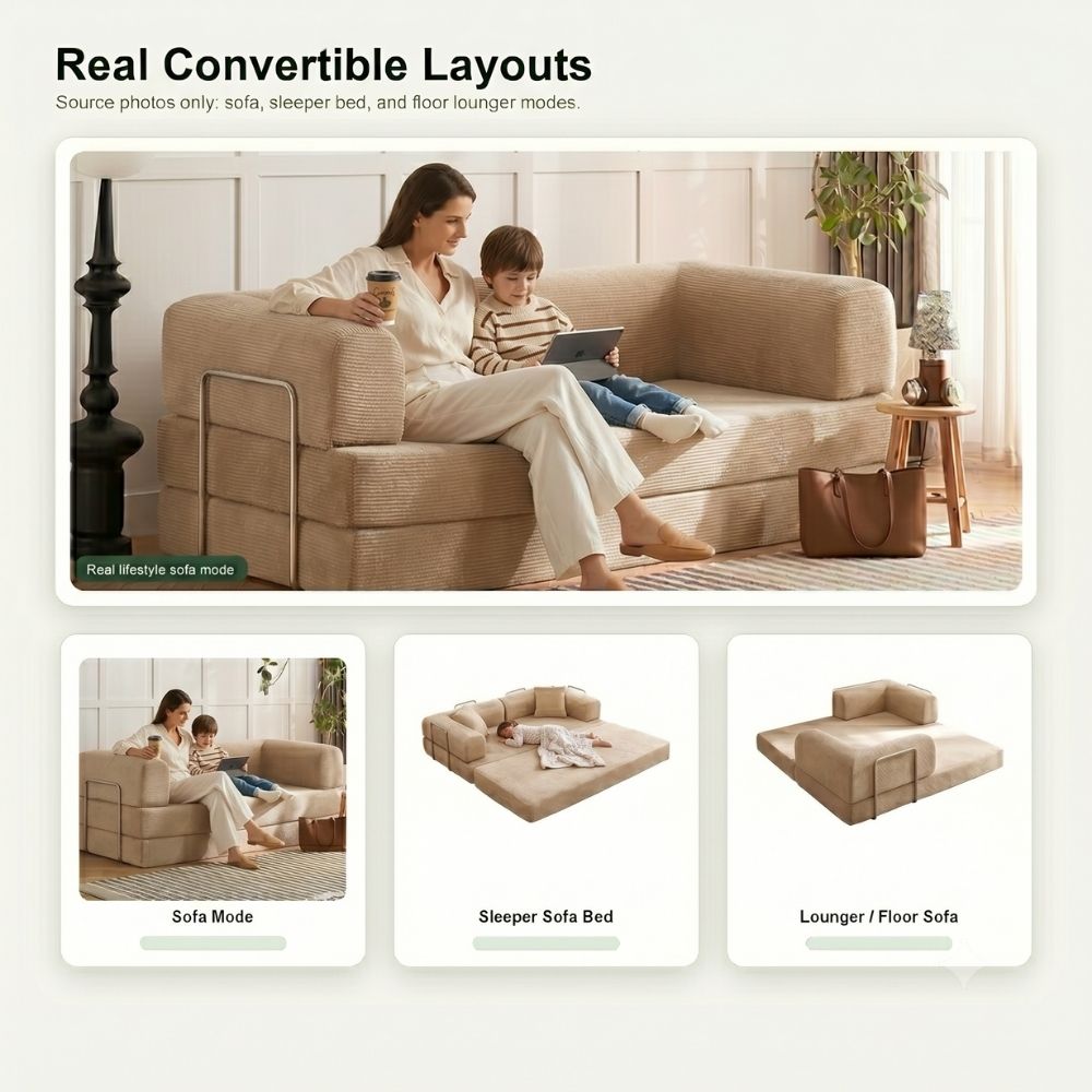 BOXY Convertible Sofa Bed