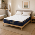 BOXY Hybrid Mattress Double in a space-efficient studio bedroom