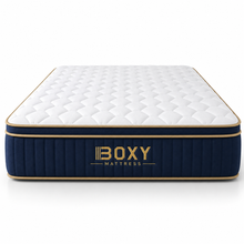 BOXY King Hybrid Mattress on a white background