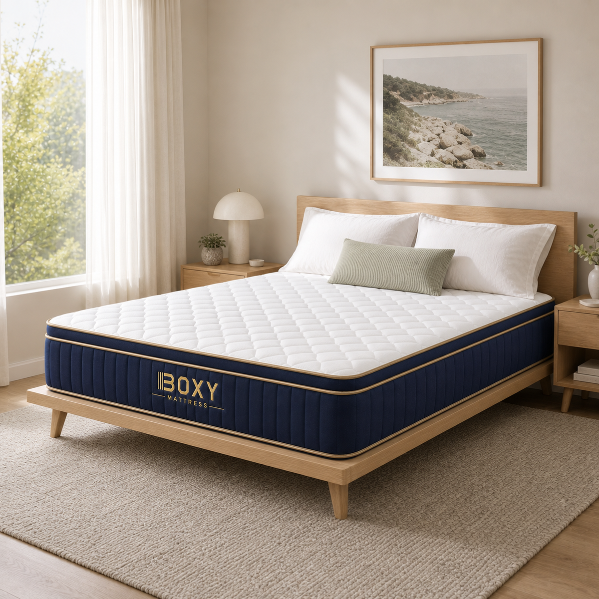 Boxy Hybrid Mattress - Queen
